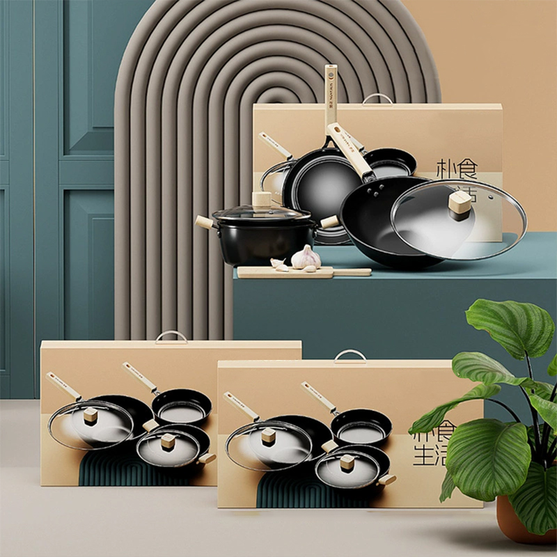 Juego de utensilios de cocina antiadherentes de 3 piezas