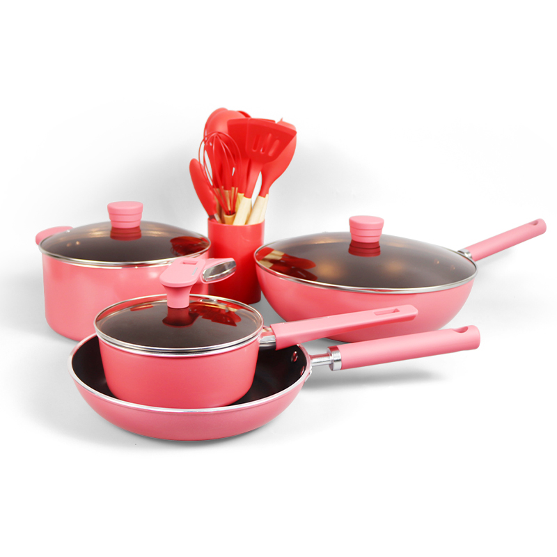Cocina de cocina ollas antiadherentes y sartenes