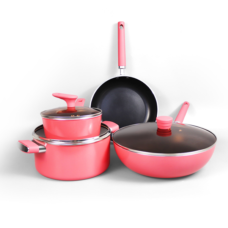 Cocina de cocina ollas antiadherentes y sartenes