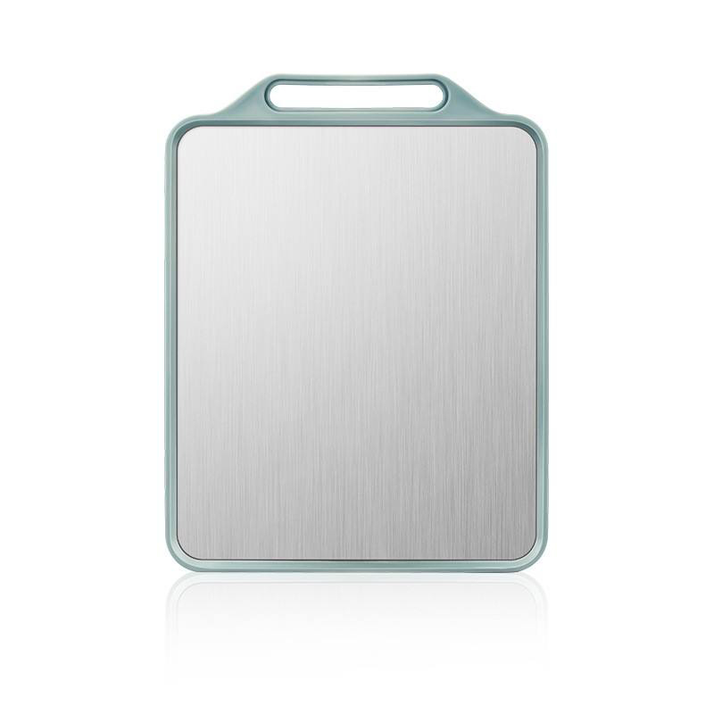 Tablero de corte de acero inoxidable de doble cara