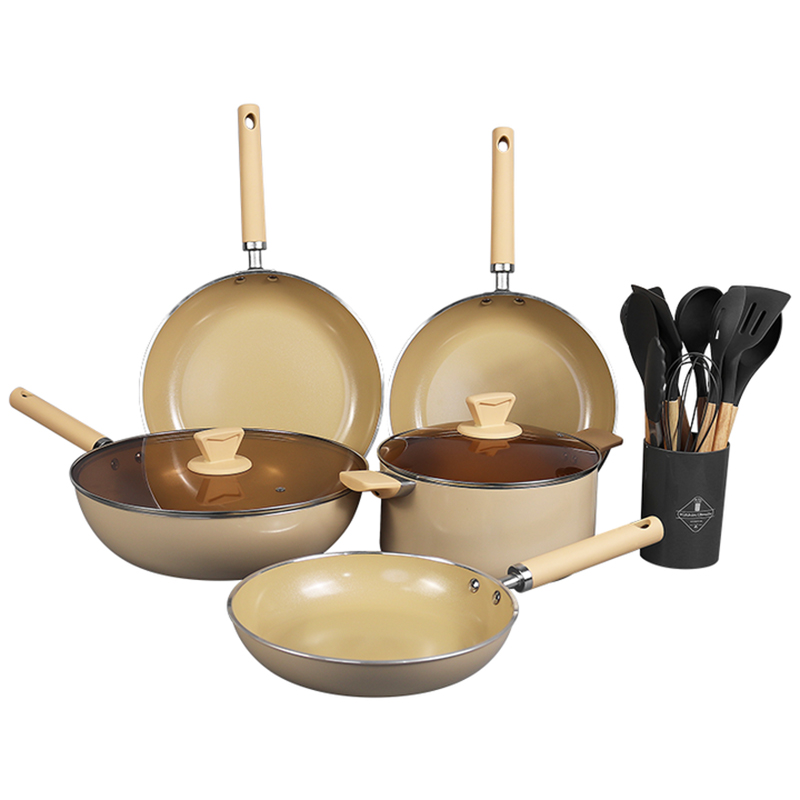 6 piezas de cocina ollas y sartenes de cocina de cocina